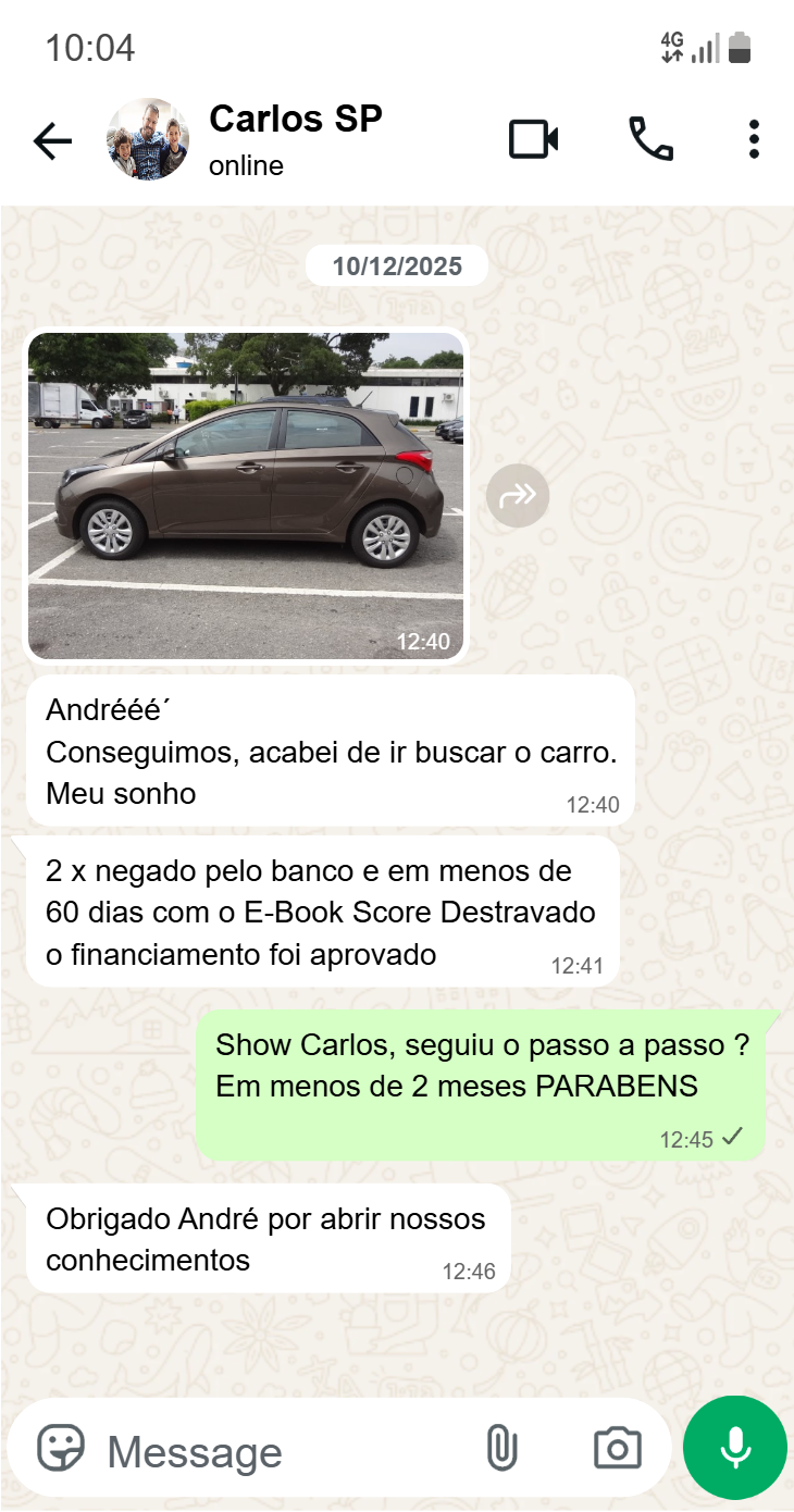 Imagem ilustrativa de app (resultados variam)